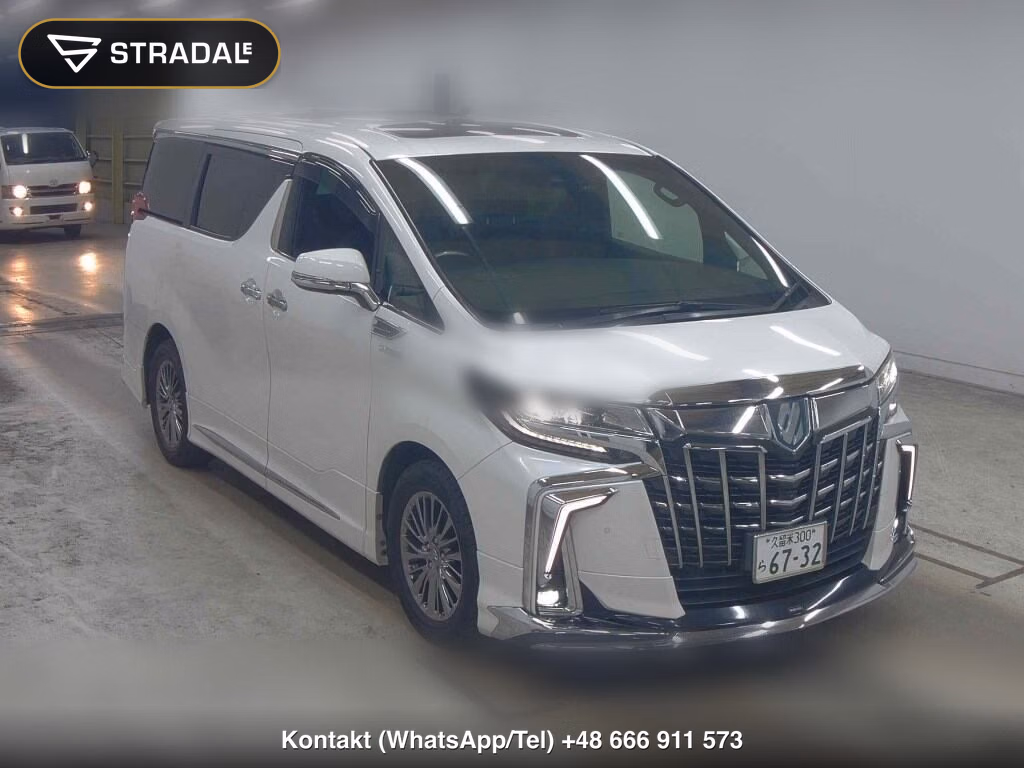 TOYOTA ALPHARD HYBRID 4WD EXECUTIVE LOUNGE S 2018, aukcja z Japonii, zdjęcie 1