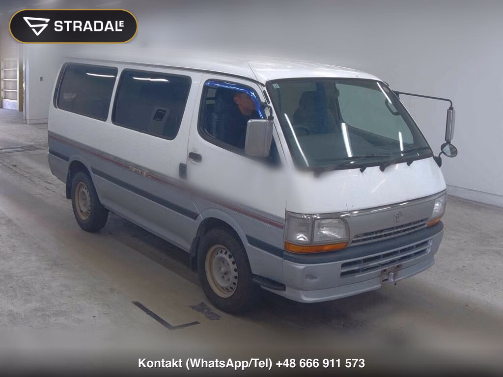 TOYOTA HIACE VAN 4D LONG SUPER GL 1997, aukcja z Japonii, zdjęcie 1