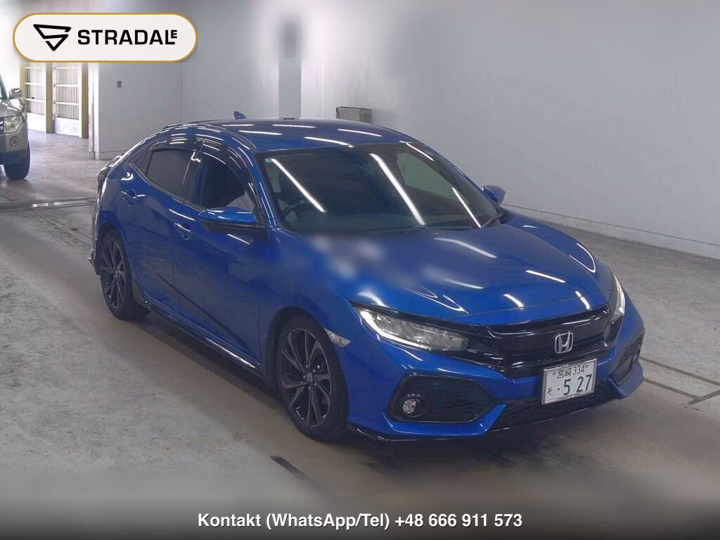HONDA CIVIC 5D HATCHBACK HONDA SENSING 2019, aukcja z Japonii, zdjęcie 1
