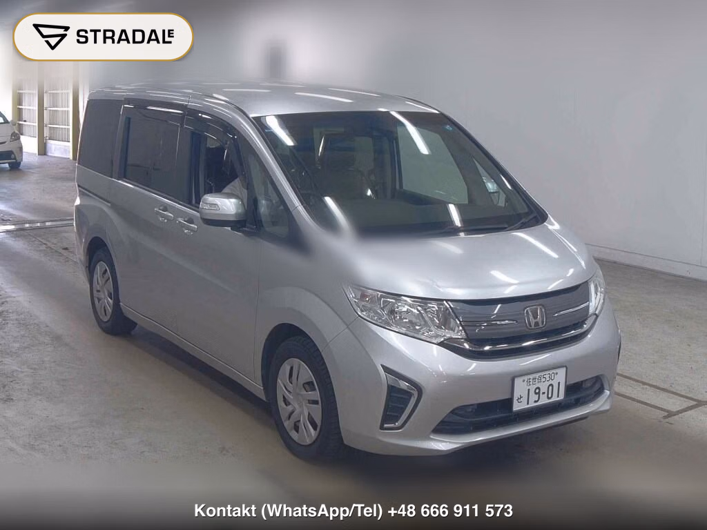 HONDA STEPWAGON 5D 4WD G HONDA SENSING 2019, aukcja z Japonii, zdjęcie 1