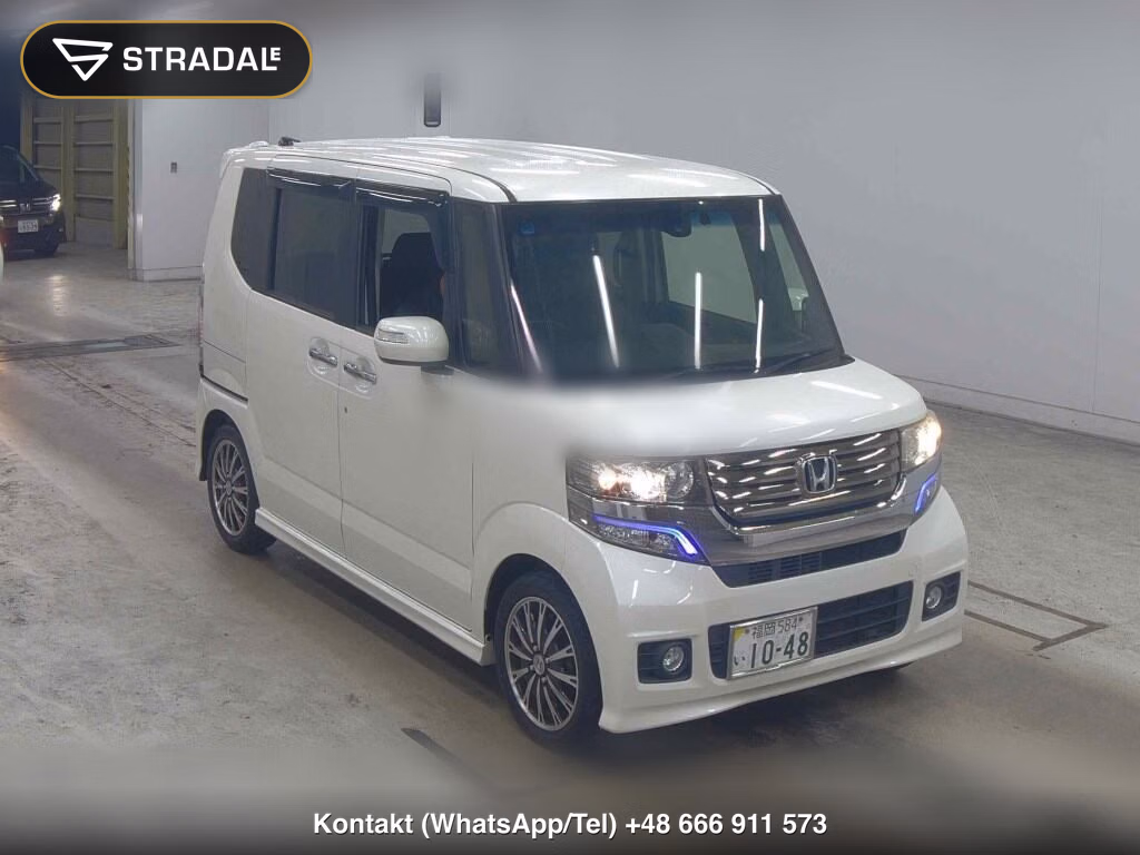 HONDA N-BOX CUSTOM SS PACKAGE 2014, aukcja z Japonii, zdjęcie 1