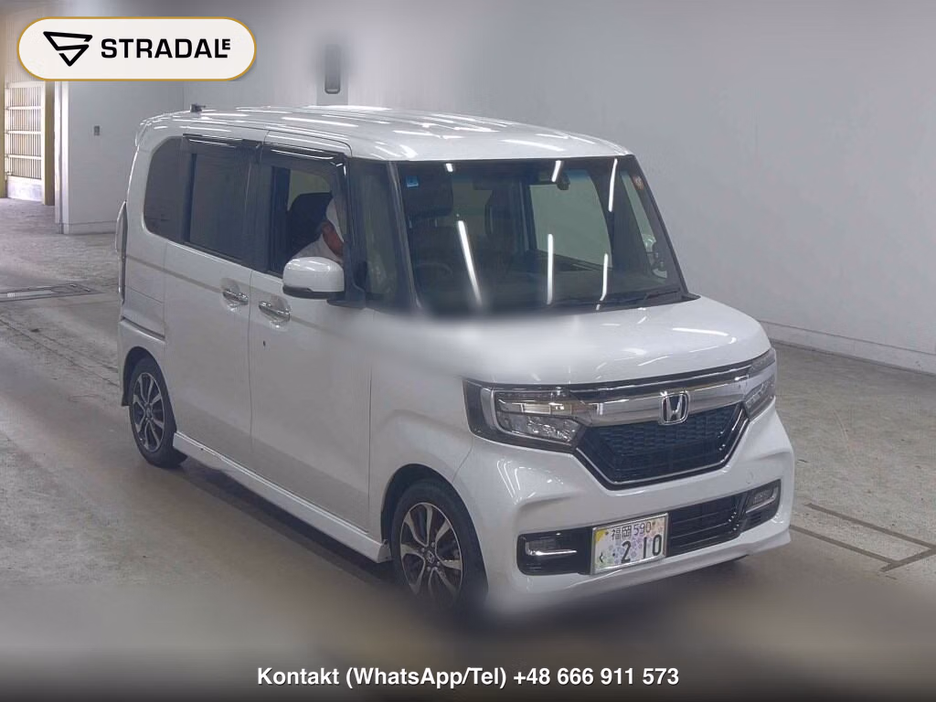 HONDA N-BOX CUSTOM G・L HONDA SENSING 2020, aukcja z Japonii, zdjęcie 1