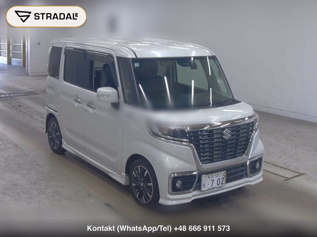 SUZUKI SPACIA CUSTOM HYBRID XS 2019, aukcja z Japonii, zdjęcie 1