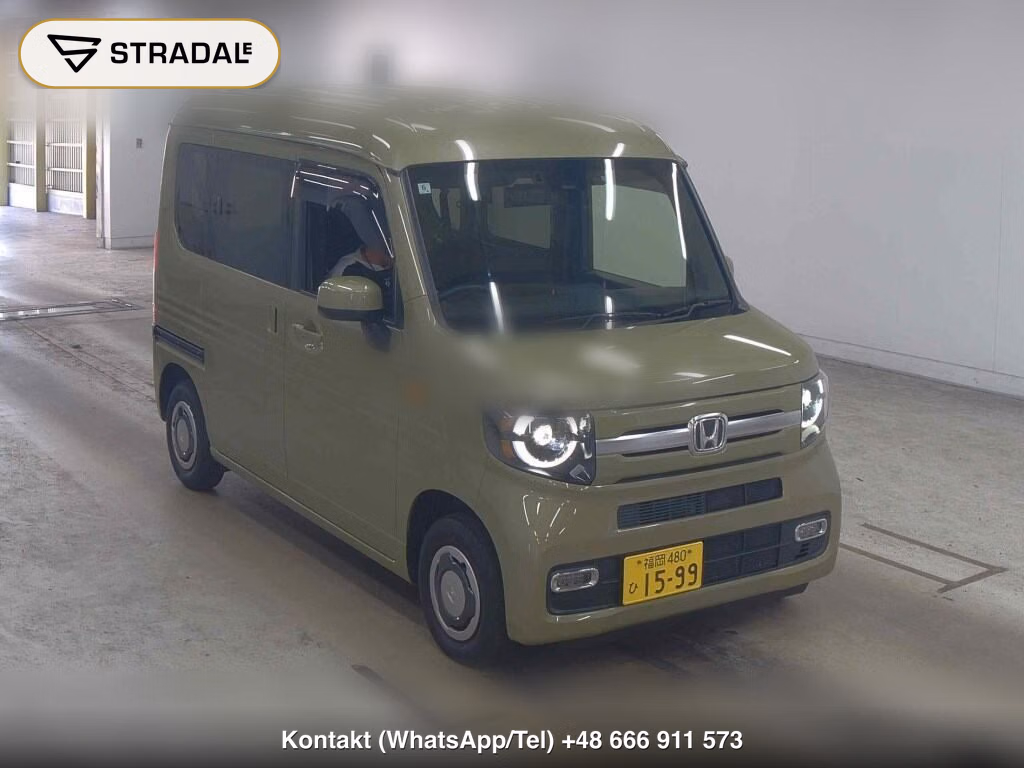 HONDA N-VAN +STYLE FUN TURBO 2021, aukcja z Japonii, zdjęcie 1