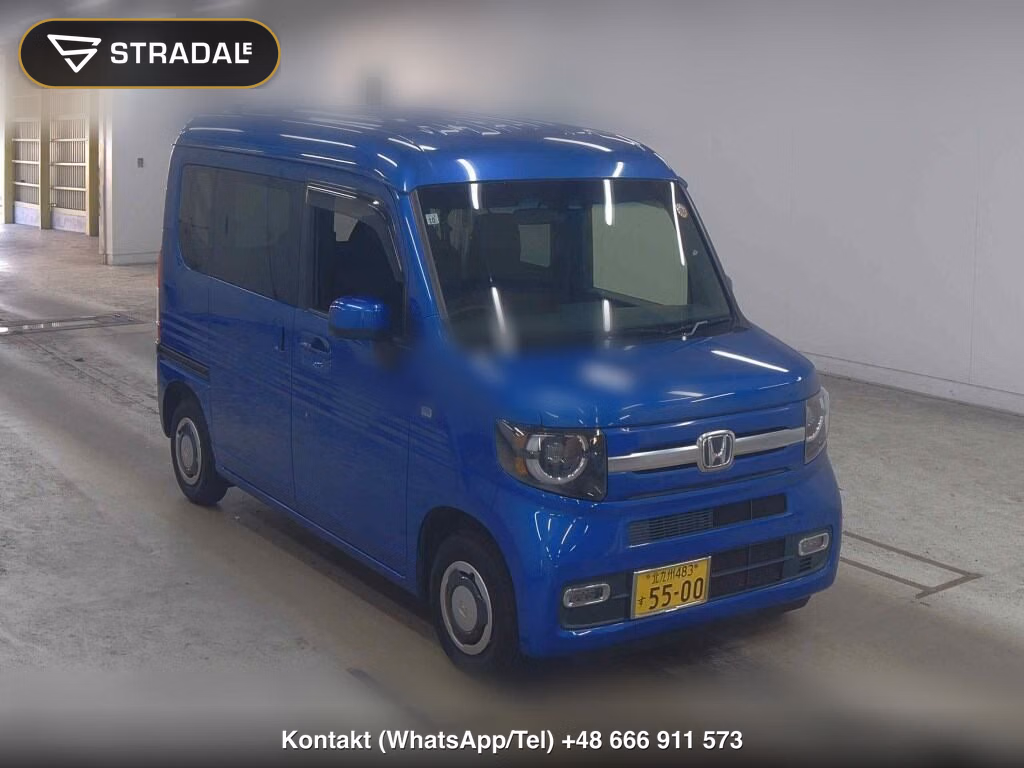 HONDA N-VAN PLUS STYLE FUN･TURBO HONDA SENSING 2018, aukcja z Japonii, zdjęcie 1