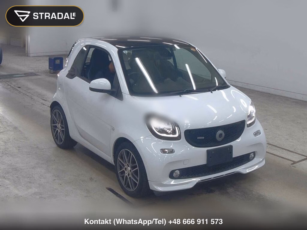 MCC SMART FORTWO COUPE BRABUS EXCLUSIVE 2017, aukcja z Japonii, zdjęcie 1