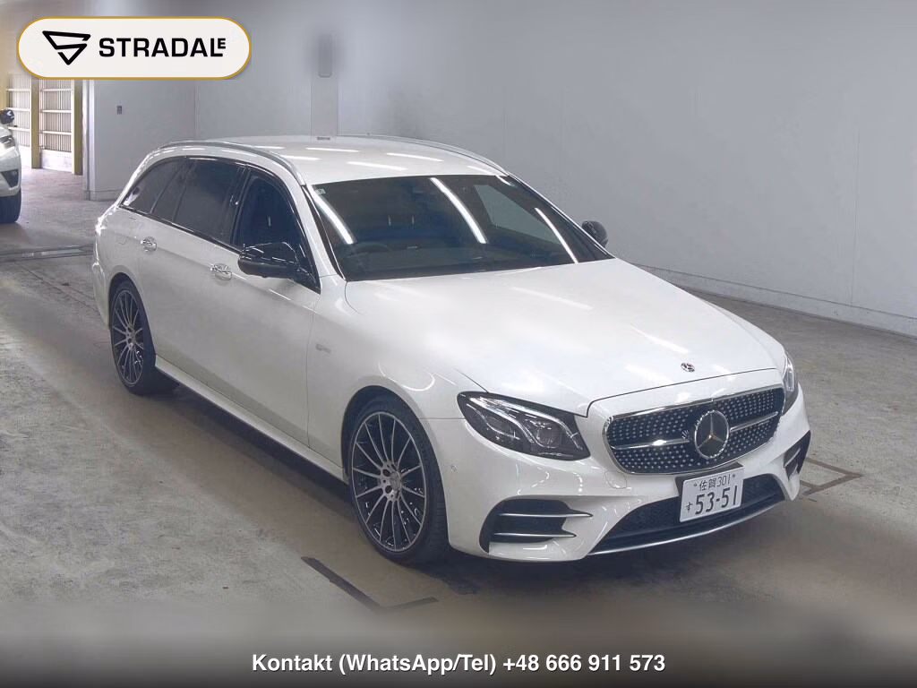 MERCEDES AMG E-CLASS STATIONWAGON 4WD E43 4MATIC STATIONWAGON 2018, aukcja z Japonii, zdjęcie 1