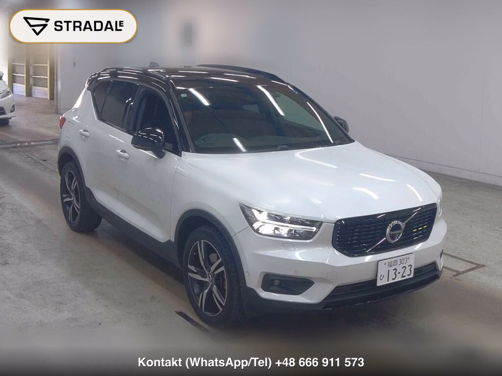 VOLVO XC40 4WD T5 AWD R-DESIGN 2019, aukcja z Japonii, zdjęcie 1