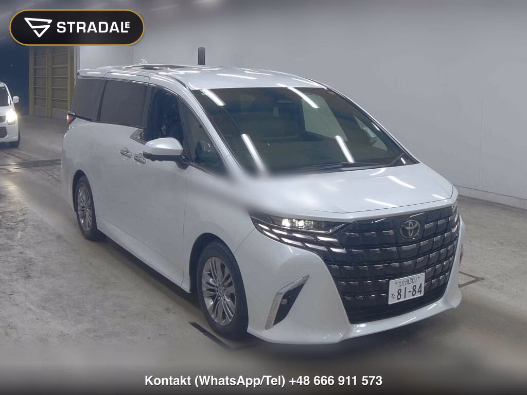 TOYOTA ALPHARD Z 2025, aukcja z Japonii, zdjęcie 1