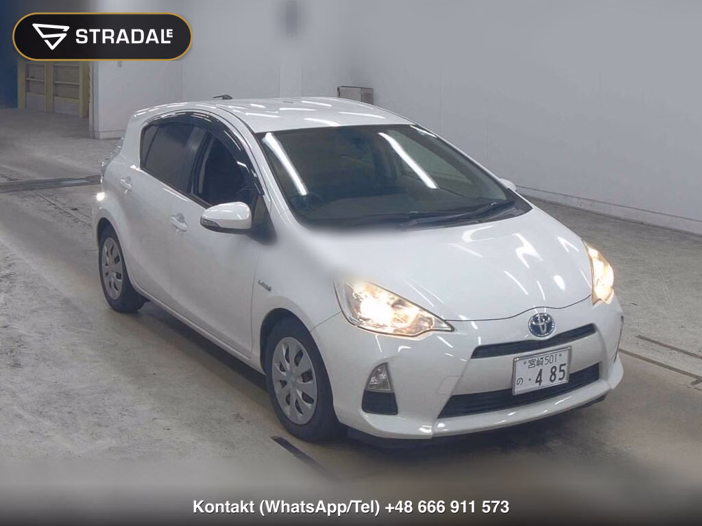 TOYOTA AQUA G 2012, aukcja z Japonii, zdjęcie 1