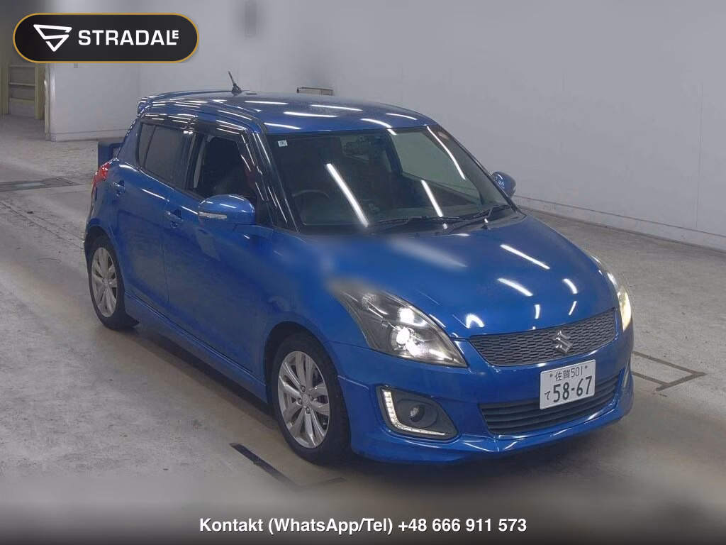 SUZUKI SWIFT 5D RS 2014, aukcja z Japonii, zdjęcie 1