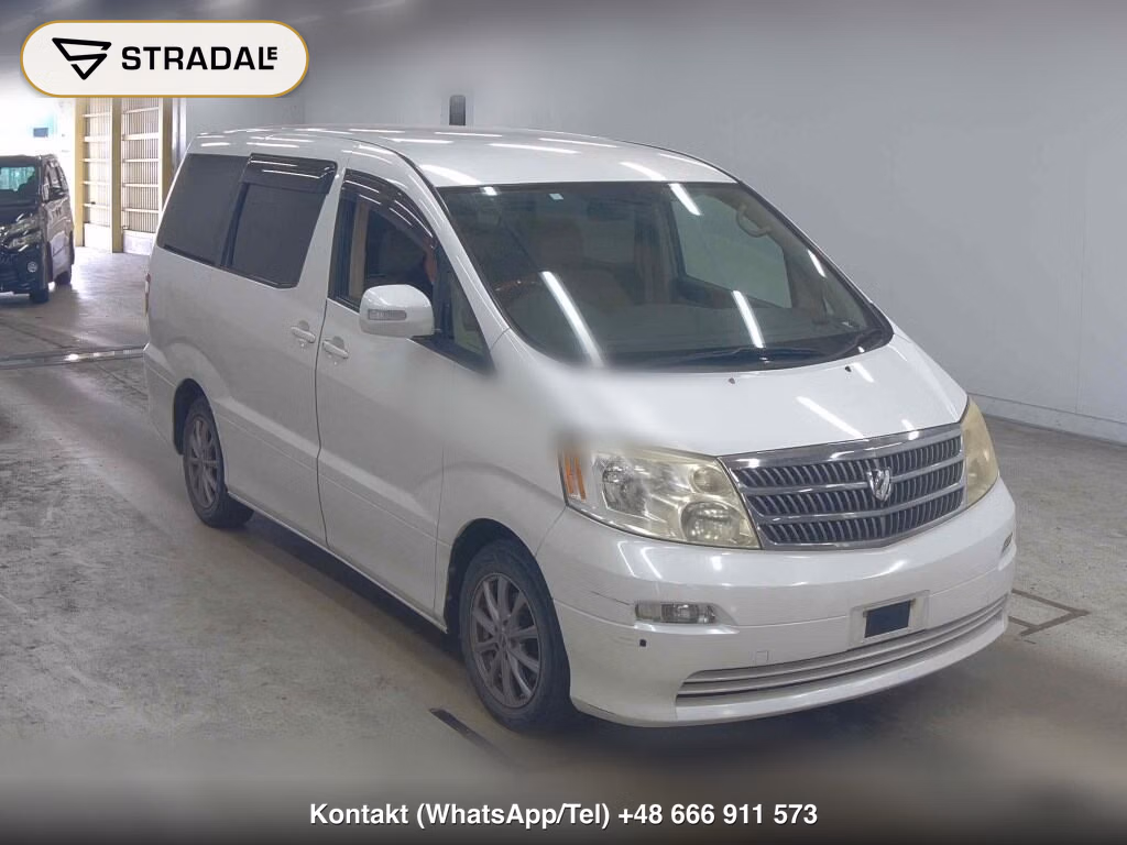TOYOTA ALPHARD G MX TRESOR ALCANTARA VERSION 2005, aukcja z Japonii, zdjęcie 1