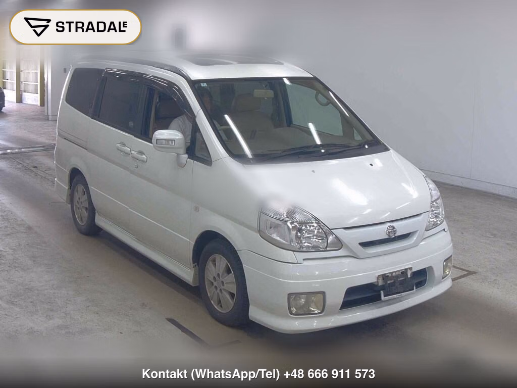 NISSAN SERENA 5D V-S NAVI PACKAGE 2004, aukcja z Japonii, zdjęcie 1