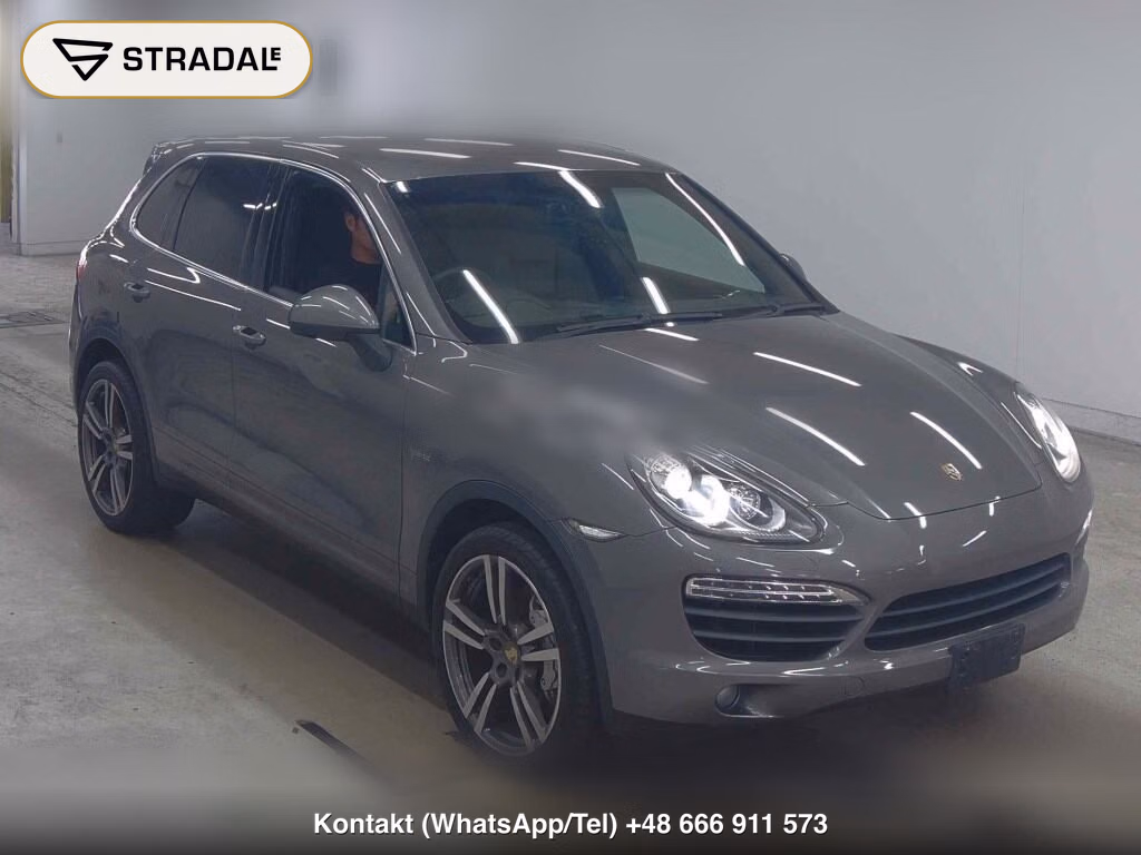 PORSCHE CAYENNE 4WD S HYBRID 2013, aukcja z Japonii, zdjęcie 1