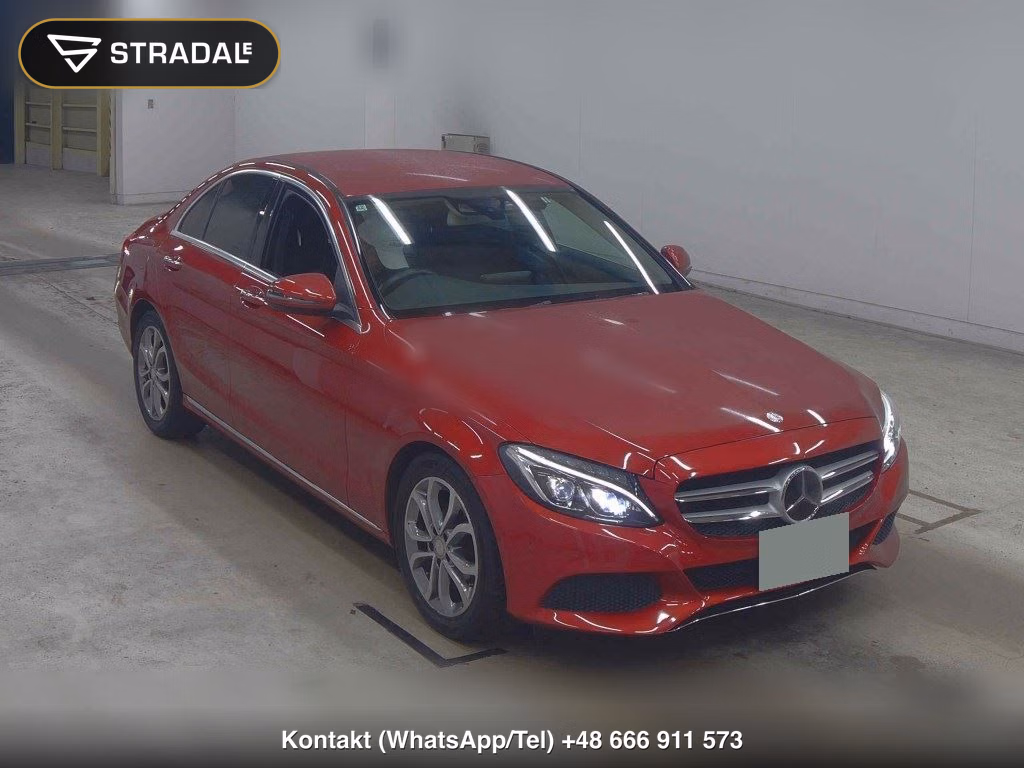 MERCEDES BENZ C-CLASS 4D C200 AVANTGARDE 2016, aukcja z Japonii, zdjęcie 1