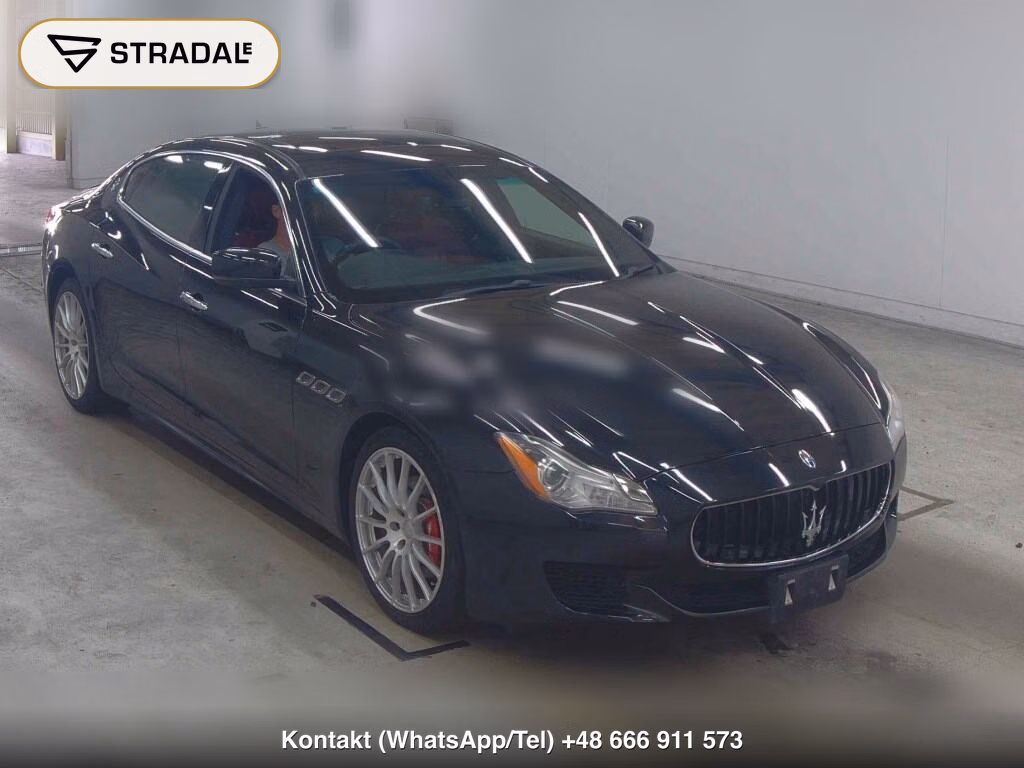 MASERATI QUATTROPORTE S 2015, aukcja z Japonii, zdjęcie 1