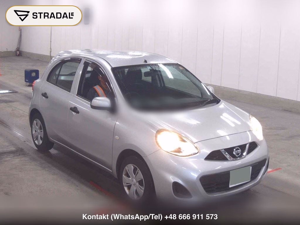 NISSAN MARCH 5D S 2018, aukcja z Japonii, zdjęcie 1
