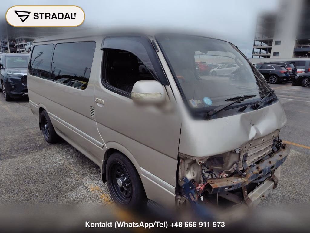 TOYOTA HIACE WAGON 4D 1995, aukcja z Japonii, zdjęcie 1