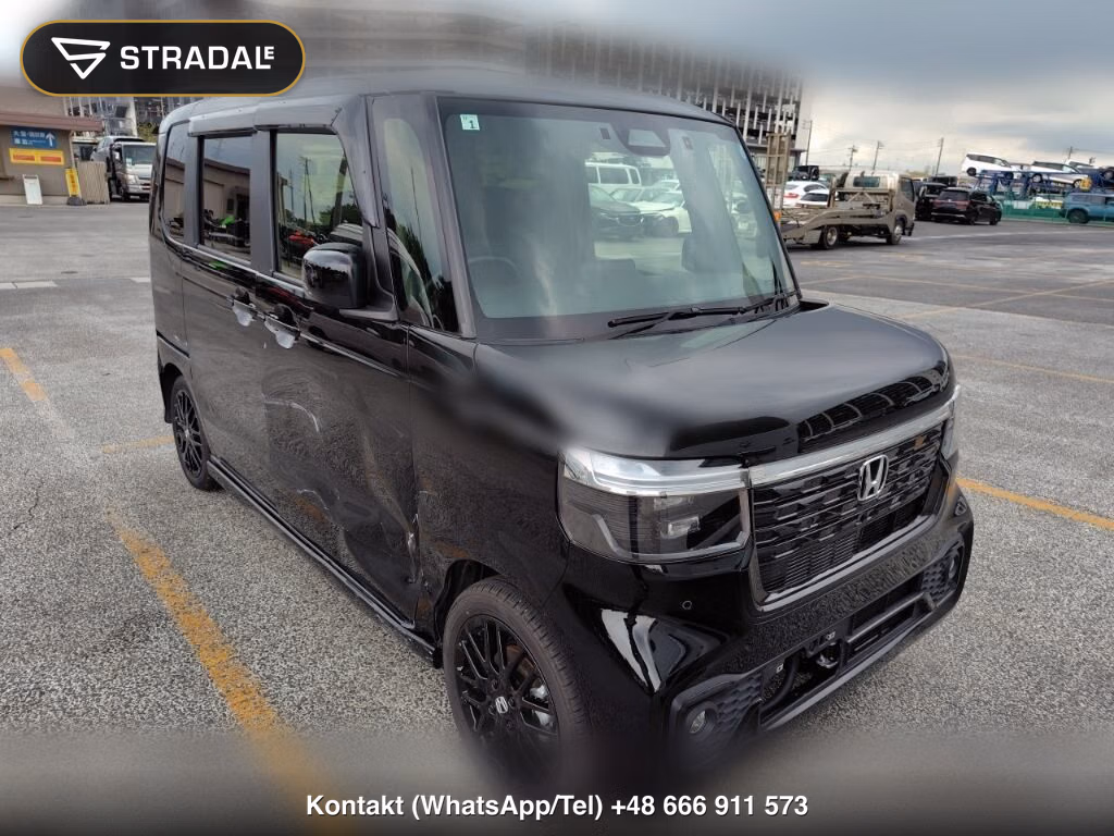 HONDA N-BOX CUSTOM TURBO SPECIAL EDITION BLACK STYLE 2026, aukcja z Japonii, zdjęcie 1