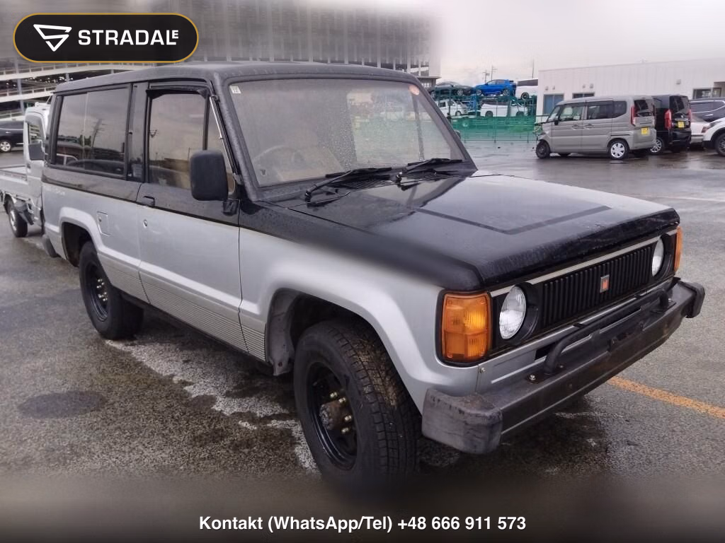 ISUZU BIGHORN 5D 4WD LS LONG 1984, aukcja z Japonii, zdjęcie 1