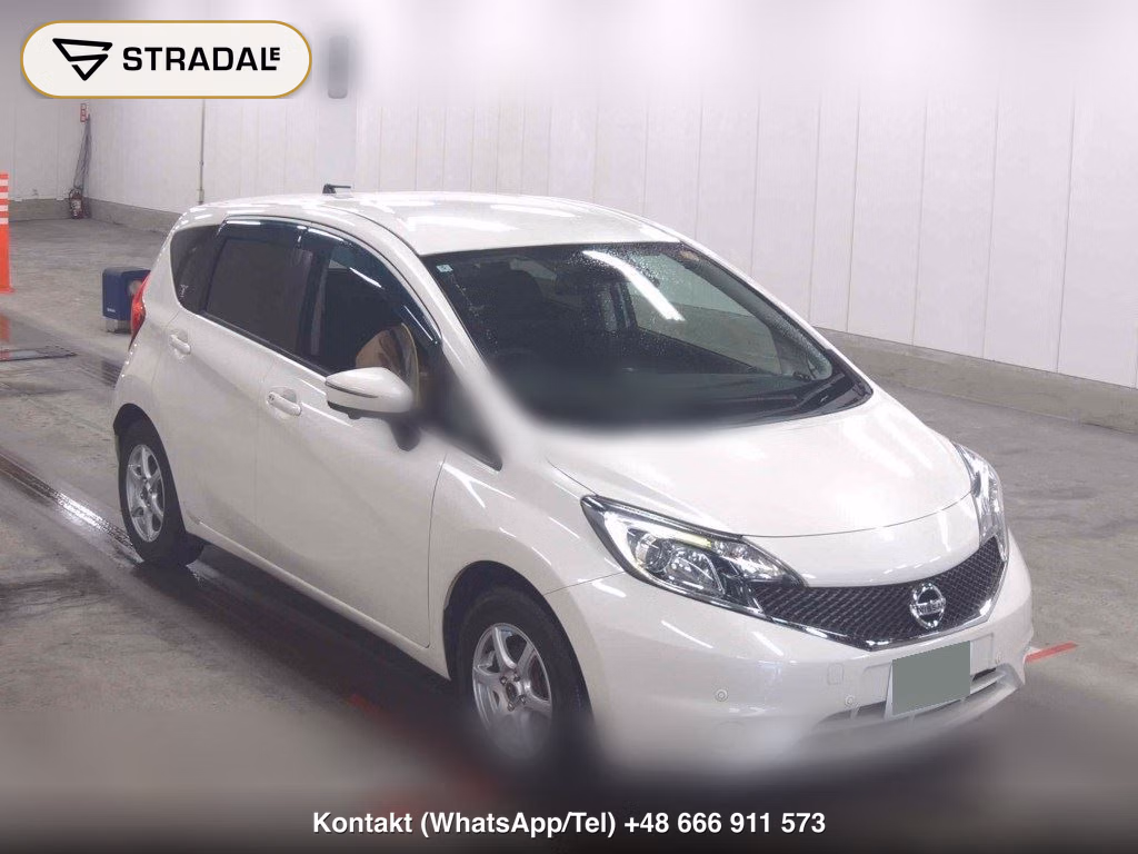 NISSAN NOTE X DIG-S 2016, aukcja z Japonii, zdjęcie 1