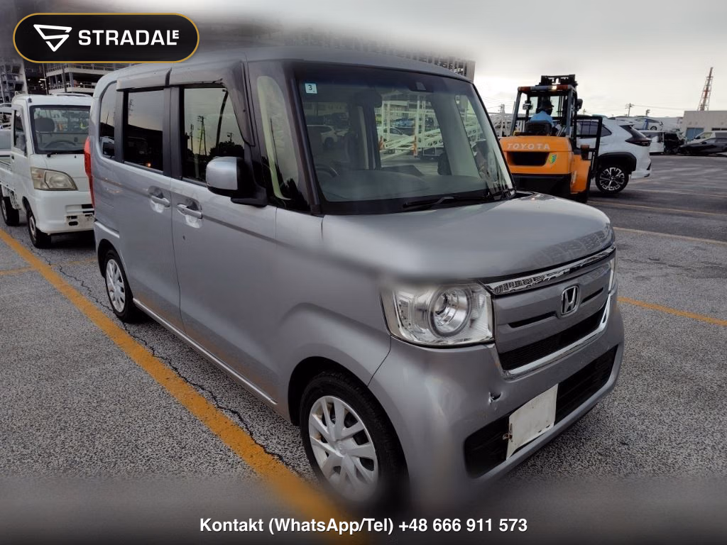 HONDA N-BOX G・L TURBO HONDA SENSING 2018, aukcja z Japonii, zdjęcie 1