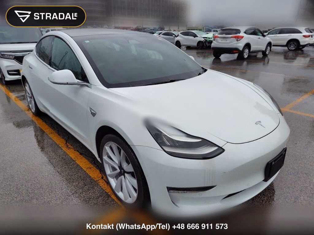 TESLA MODEL 3 4WD LONG RANGE 2020, aukcja z Japonii, zdjęcie 1