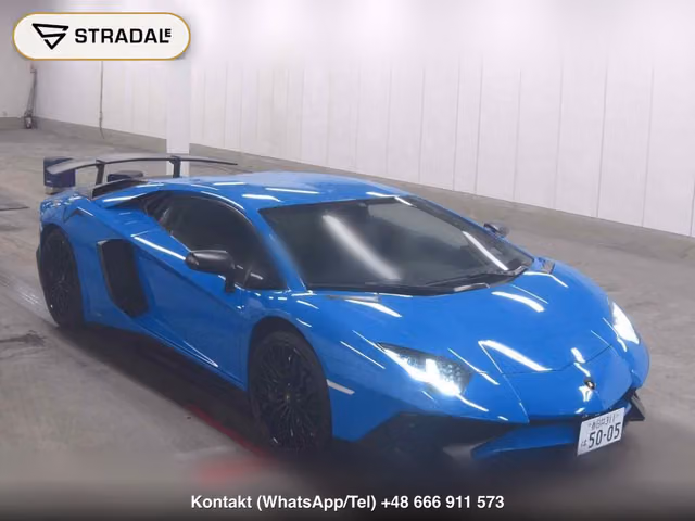 LAMBORGHINI AVENTADOR CP 4WD SV 2016, samochód z aukcji Japonii
