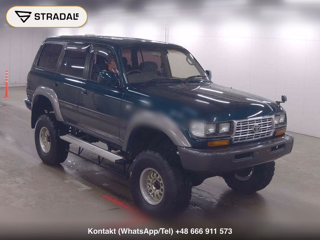 TOYOTA LAND CRUISER 80 4WD VX LIMITED 1996, aukcja z Japonii, zdjęcie 1