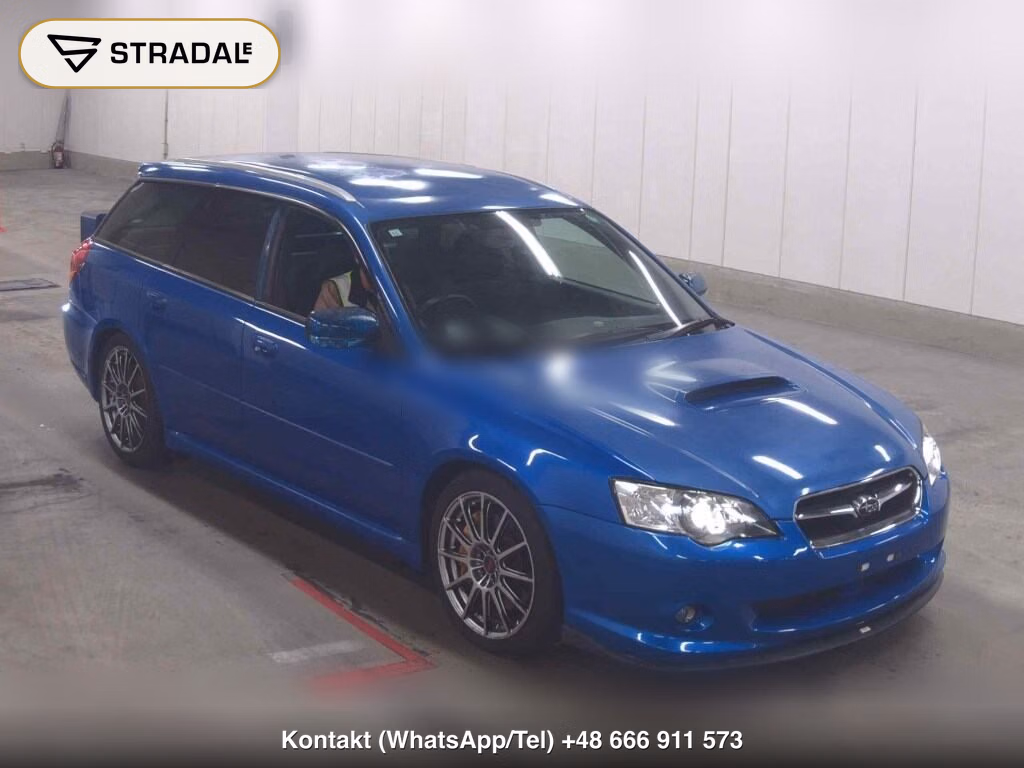 SUBARU LEGACY TOURING WAGON 4WD TUNED BY STI 2005, aukcja z Japonii, zdjęcie 1