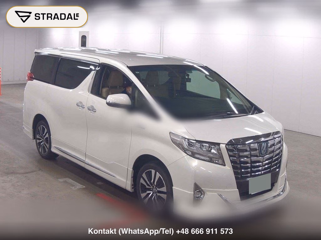 TOYOTA ALPHARD HYBRID 4WD G F PACKAGE 2015, aukcja z Japonii, zdjęcie 1
