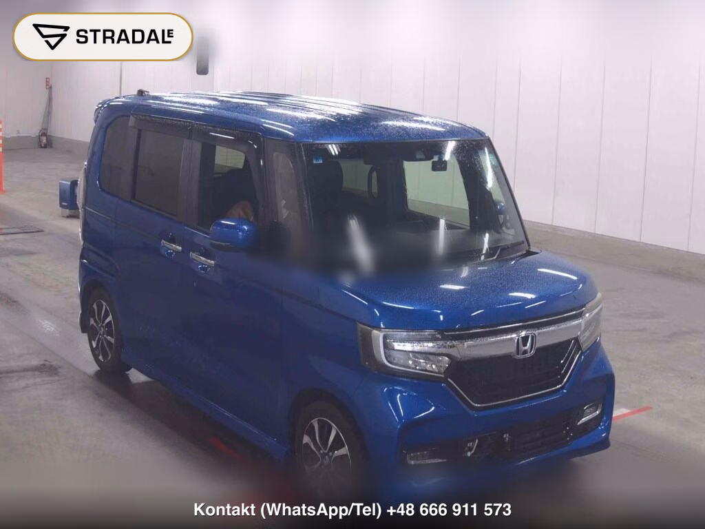 HONDA N-BOX CUSTOM G・EX HONDA SENSING 2018, aukcja z Japonii, zdjęcie 1