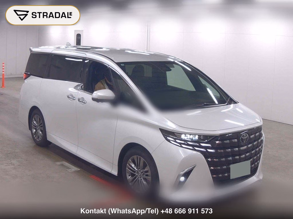 TOYOTA ALPHARD Z 2025, aukcja z Japonii, zdjęcie 1