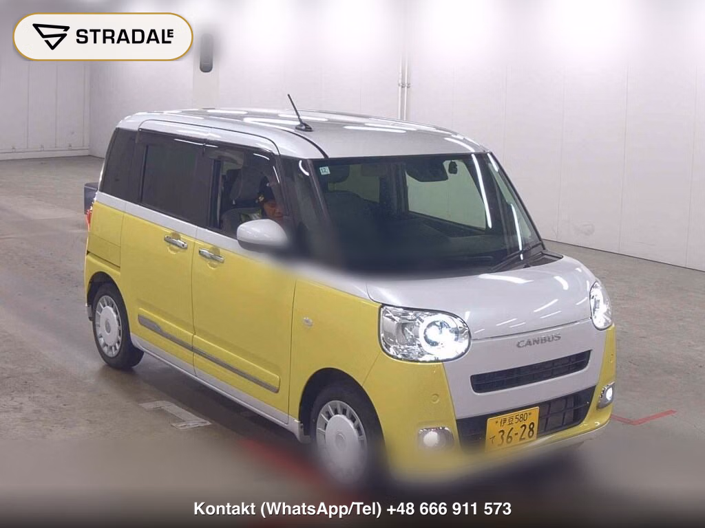 DAIHATSU MOVE CANBUS STRIPES G 2022, aukcja z Japonii, zdjęcie 1