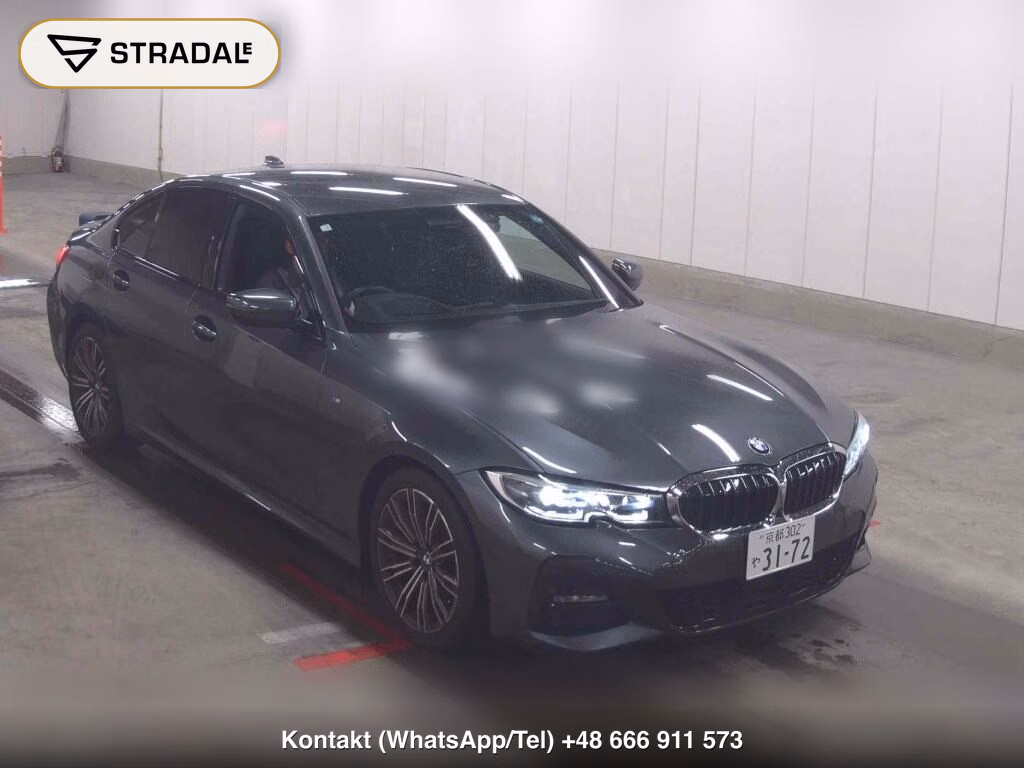 BMW 3 SERIES 4D 318I M-SPORT 2021, aukcja z Japonii, zdjęcie 1
