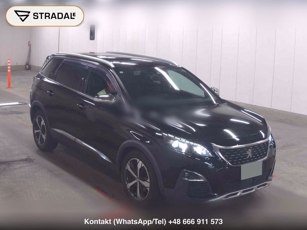 PEUGEOT 5008 GT BLUE HDI 2018, aukcja z Japonii, zdjęcie 1