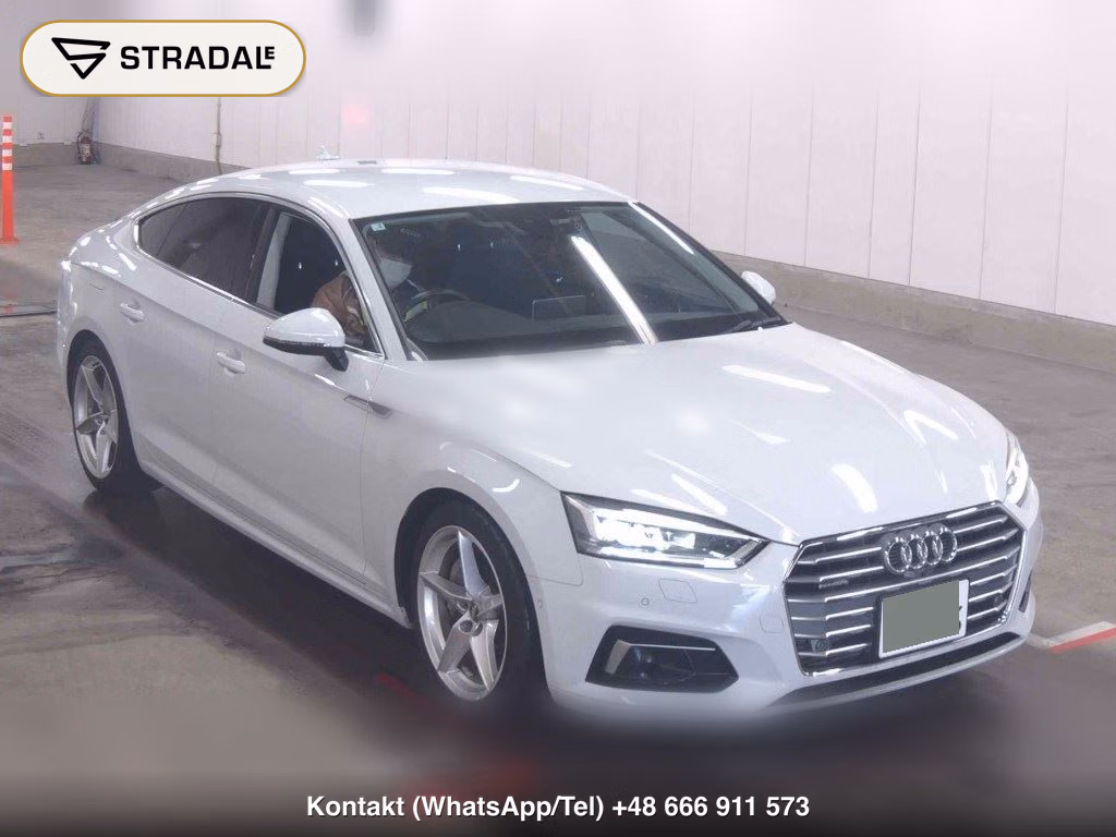 AUDI A5 SPORTBACK 4WD 45TFSI QUATTRO SPORT 2019, aukcja z Japonii, zdjęcie 1