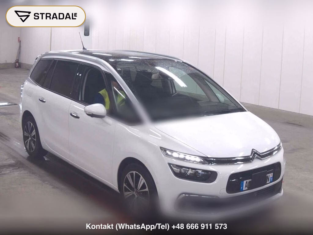 CITROEN GRAND C4 SPACETOURER SHINE BLUE HDI 2019, aukcja z Japonii, zdjęcie 1