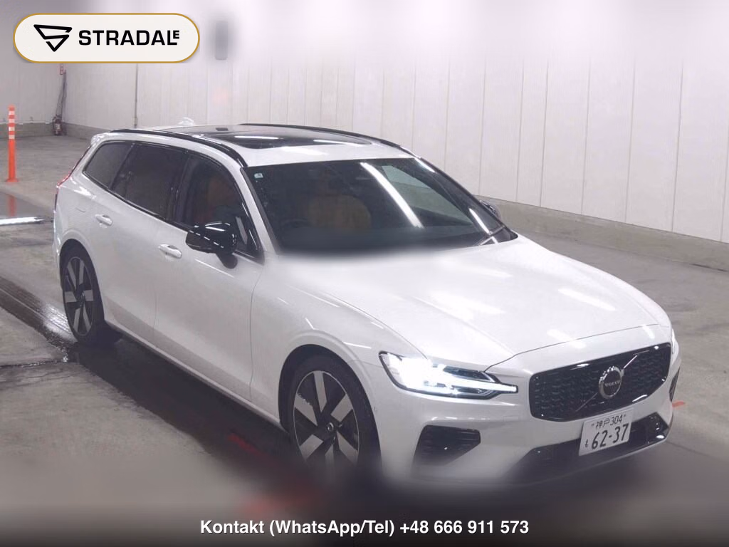 VOLVO V60 4WD ULTRA T6 AWD PLUG-IN HYBRID 2025, aukcja z Japonii, zdjęcie 1