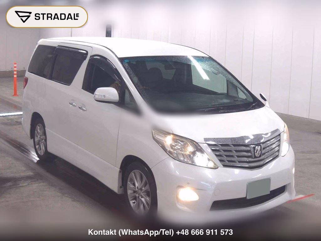 TOYOTA ALPHARD 4WD 240S 2011, aukcja z Japonii, zdjęcie 1
