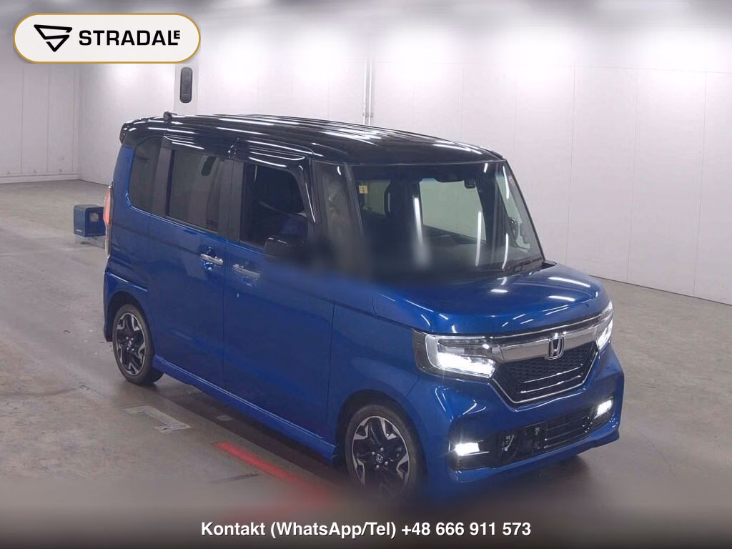 HONDA N-BOX CUSTOM 4WD G･L TURBO HONDA SENSING 2019, aukcja z Japonii, zdjęcie 1