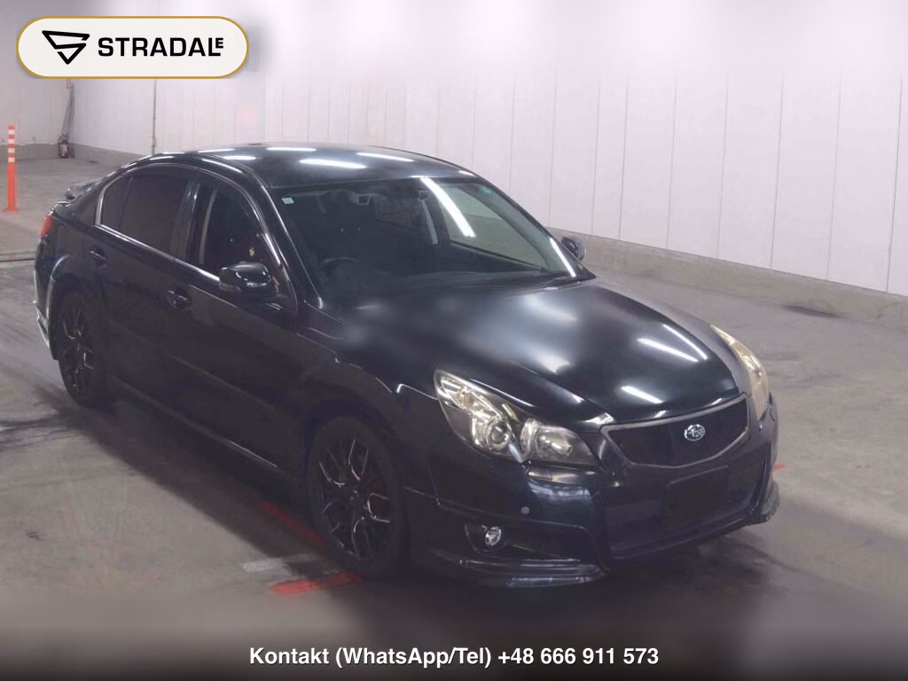 SUBARU LEGACY B4 4D 4WD 2.5I EYESIGHT S PACKAGE 2011, aukcja z Japonii, zdjęcie 1