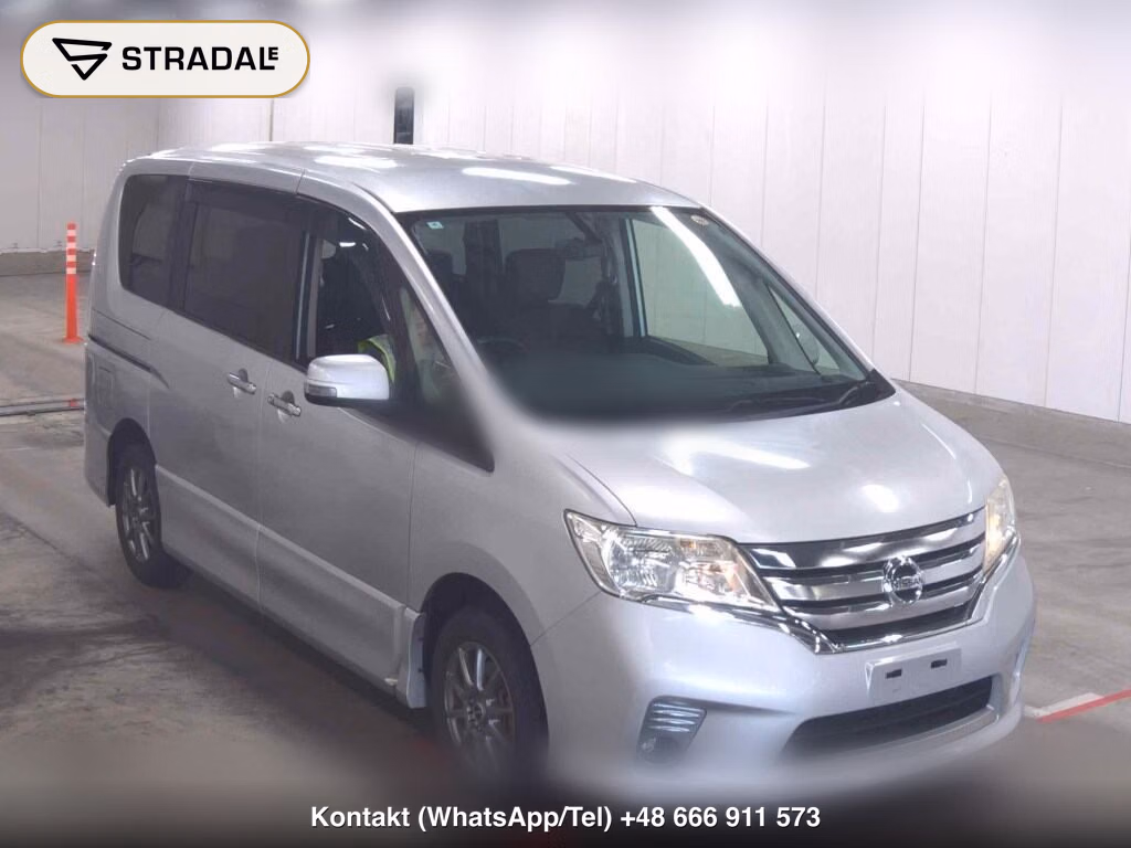 NISSAN SERENA 5D 4WD HIGHWAY STAR 2012, aukcja z Japonii, zdjęcie 1