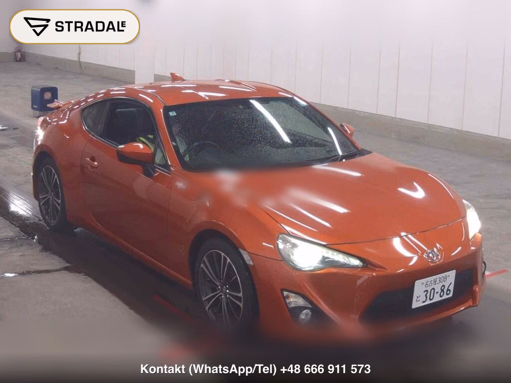 TOYOTA 86 GT LIMITED 2012, aukcja z Japonii, zdjęcie 1