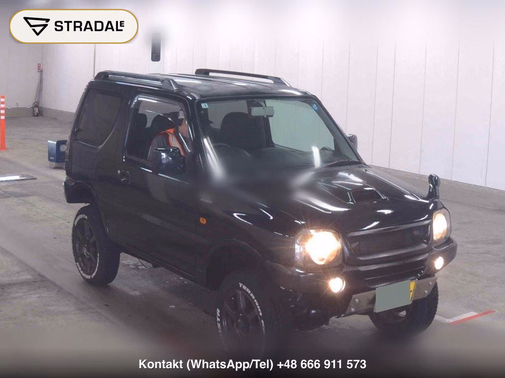 SUZUKI JIMNY 3D 4WD WILD WIND 2008, aukcja z Japonii, zdjęcie 1