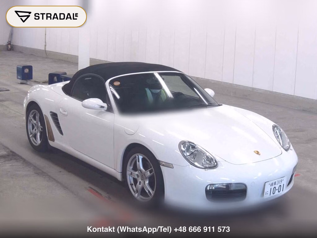 PORSCHE BOXSTER BOXSTER 2008, aukcja z Japonii, zdjęcie 1