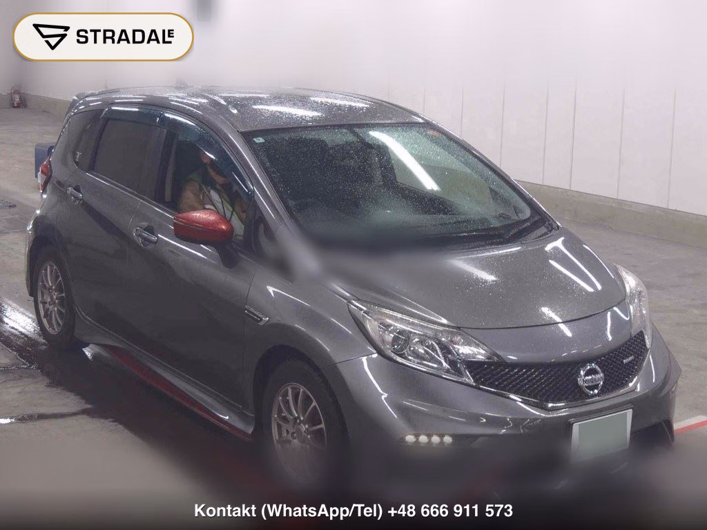 NISSAN NOTE NISMO 2016, aukcja z Japonii, zdjęcie 1