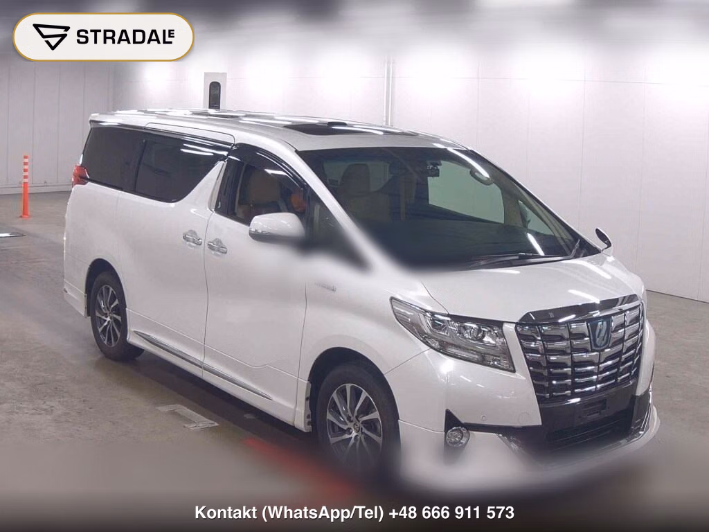 TOYOTA ALPHARD HYBRID 4WD G F PACKAGE 2016, aukcja z Japonii, zdjęcie 1
