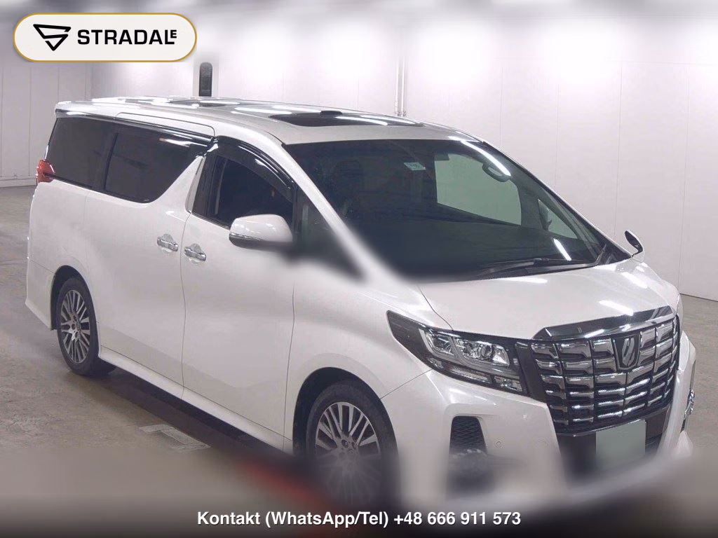 TOYOTA ALPHARD 2.5S C PACKAGE 2016, aukcja z Japonii, zdjęcie 1