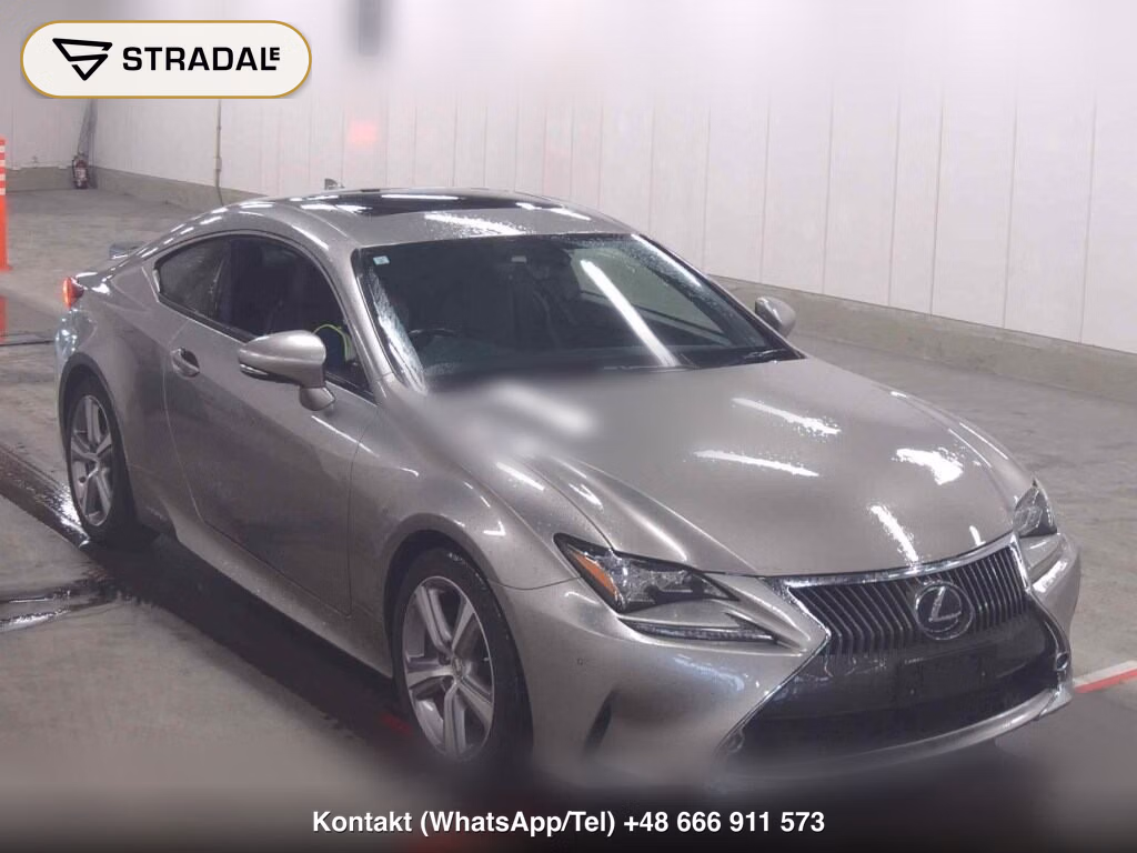 LEXUS RC RC300H VERSION L 2015, aukcja z Japonii, zdjęcie 1